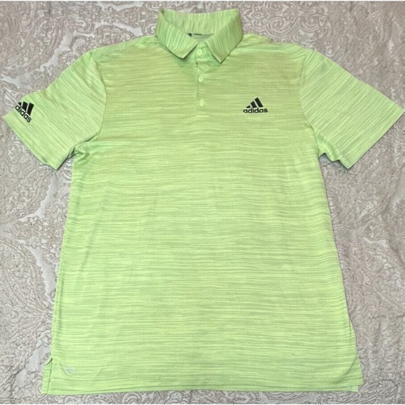 adidas Shirts Adidas Large Golf Heat Rdy Polo Pga Tour Issue Light
